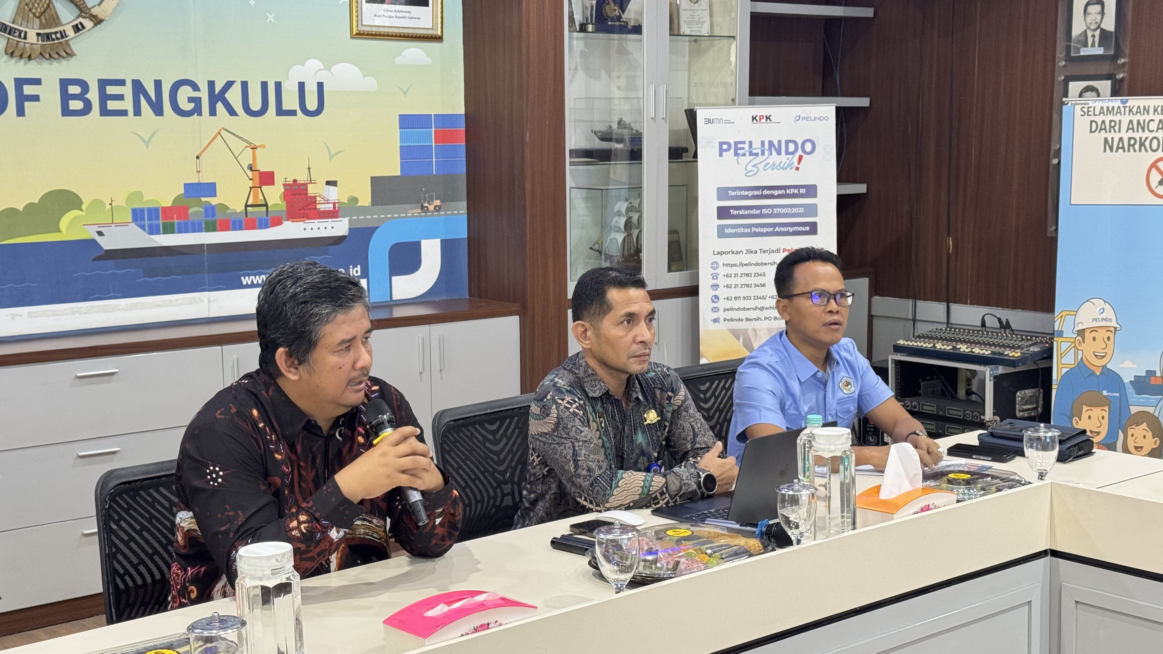 KSOP Kelas III Pulau Baai Gelar Forum Konsultasi Publik Bahas Service Level Agreement (SLA) dan Service Level Gurantee (SLG) Pengusahaan Alur_Pelayaran Pulau Baai